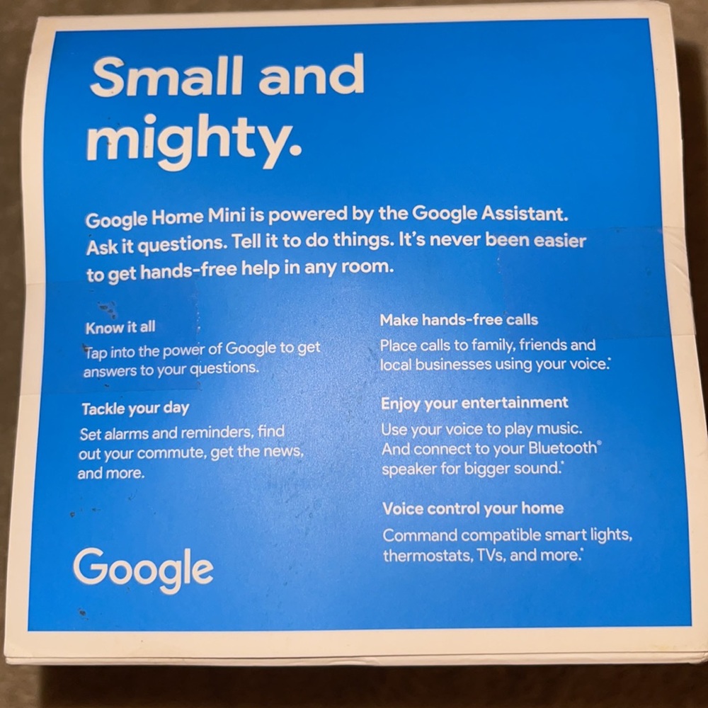 Google Mini Home - Picture 4 of 6